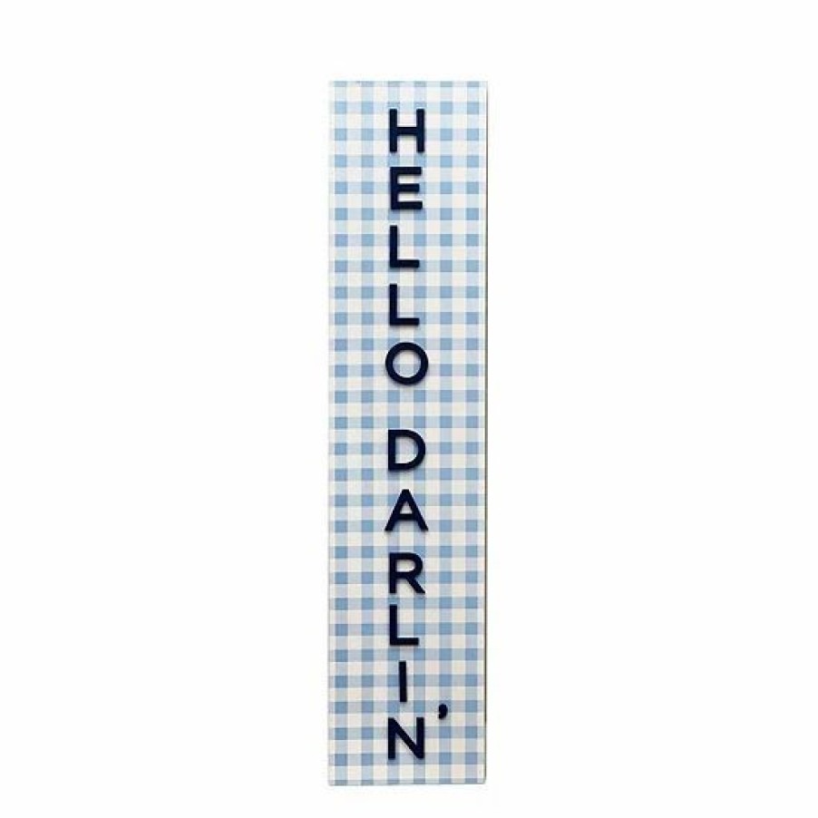 Home Decor * | Sonoma Goods For Life Hello Darlin' Porch Leaner Floor Decor