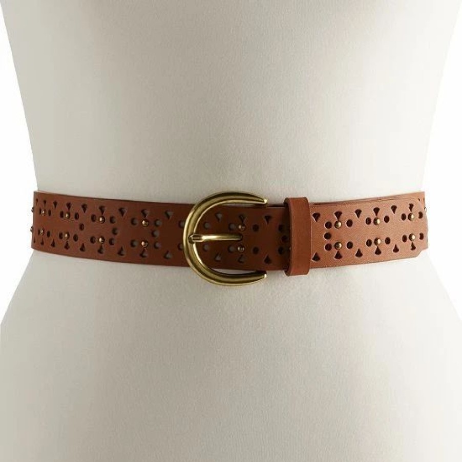 Mens * | Women'S Sonoma Goods For Life Perforated Belt