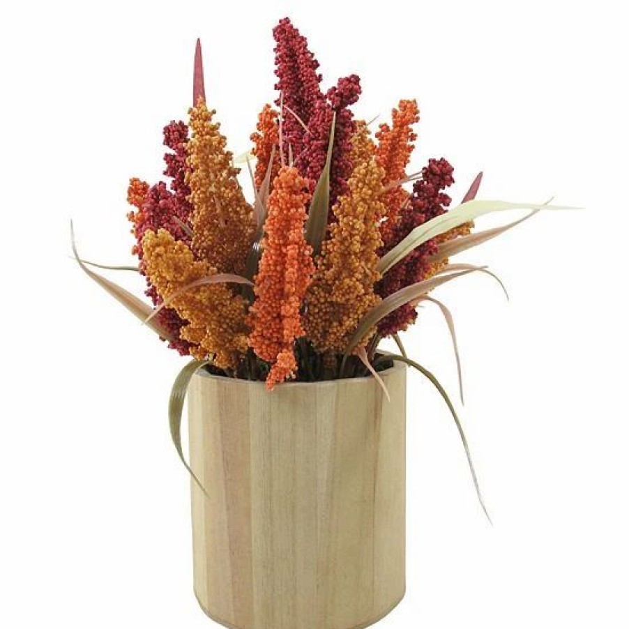 Home Decor * | Sonoma Goods For Life Faux Tricolor Wood Potted Arrangement